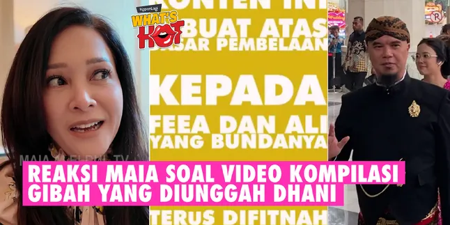 Ahmad Dhani Posts Compilation Video of Gossip, Maia Estianty Receives Luxurious Gift from Irwan Mussry in Europe