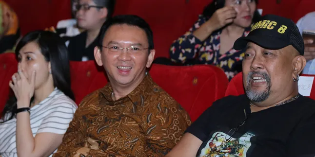 Ahok Ikut Nobar 'COMIC 8', Indro dan Candil Layangkan Pujian