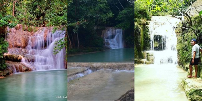 Air Terjun Lepo di Jogja, 'Erawan Falls'-nya Indonesia