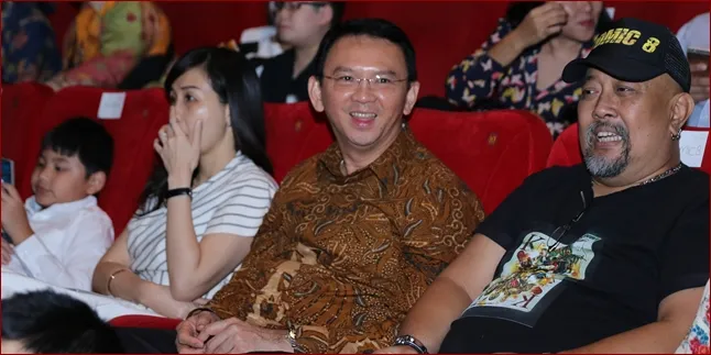 Ajak Istri dan Anak, Ahok Nobar 'COMIC 8: CASINO KINGS PART 2'