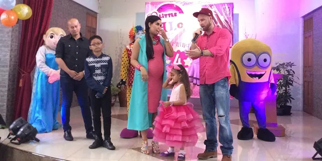 Ajari Berbagi, Melanie Ricardo Rayakan Ultah Anak di Panti Asuhan