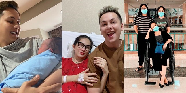 Finally Giving Birth to a Baby Boy, Here are 9 Portraits of Ussy Sulistiawaty's Struggle During Pregnancy