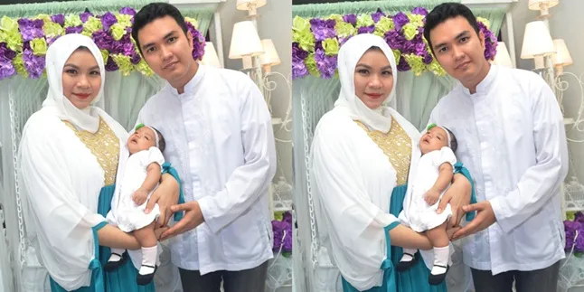 Akikah Anak, Aldi Taher Terharu Saat Potong Rambut Putrinya