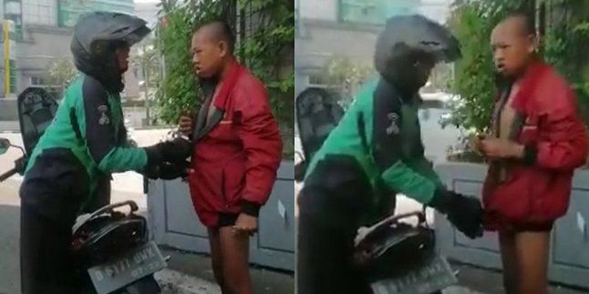 Aksi Heroik Ojol Beri Jaket untuk Remaja Bugil Ini Bikin Hati Terenyuh