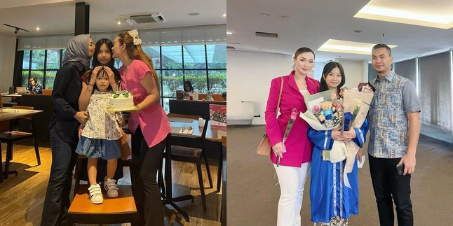 Agreement with Former Husband's Ex-Wife, 8 Photos of Zaskia Gotik's Closeness with Stepchild who Doesn't Differentiate Love