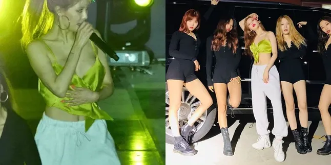Alami Wardrobe Malfunction, HyunA Tunjukkan Profesionalitas di Atas Panggung
