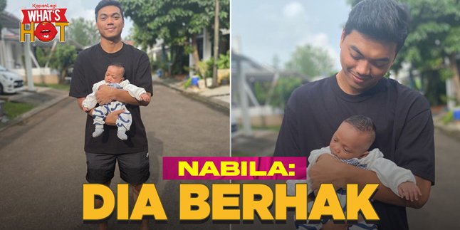 Alfath Fathier Carrying His Child, Ratu Rizky Nabila: He Deserves It