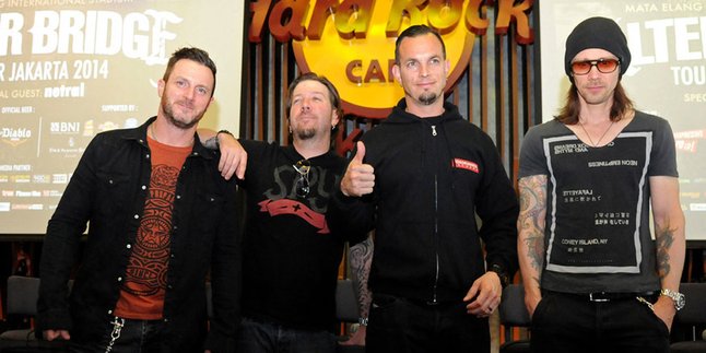 Alter Bridge Balik ke Dapur Rekaman Januari Mendatang