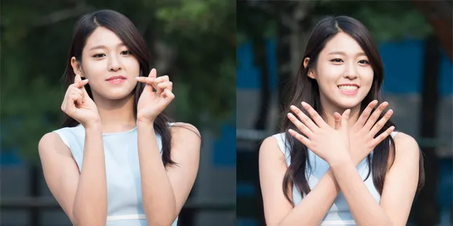 Pakai Seragam SMA, Pesona Seolhyun AOA Bak Bidadari Pakai Seragam SMA, Pesona Seolhyun AOA Bak Bidadari