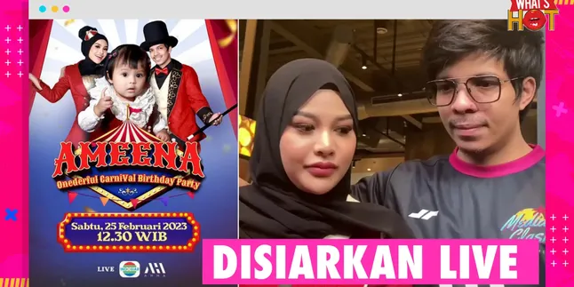 Ameena Ulang Tahun Pertama Live di TV, Aurel Hermansyah: Kita Ingin Memberikan Yang Terbaik