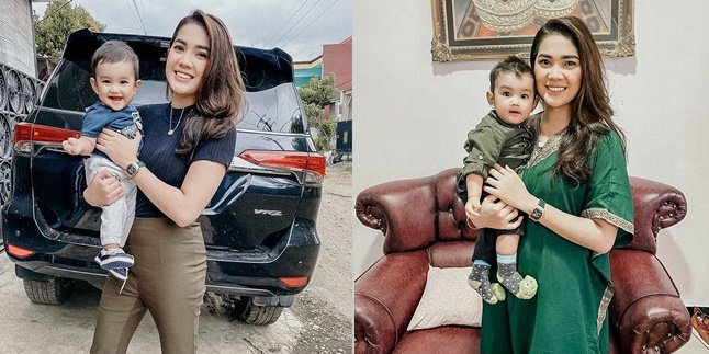 One Year Old Child - Being a Single Parent at a Young Age, Here are 7 Portraits of Raya Kitty When Taking Care of Her Child