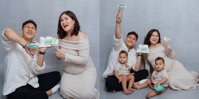 Her Twin is Only 1 Year Old, Here are 7 Gender Reveal Photos of Masayu Clara - Expecting Another Baby Boy