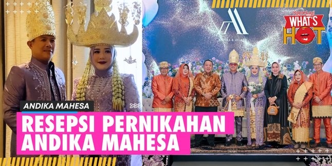 Andika Mahesa Holds Wedding Reception, Attended by the Governor of Lampung and Bandmates