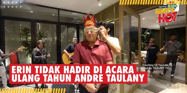 Andre Taulany Celebrates His 51st Birthday, Erin Is Not Present?