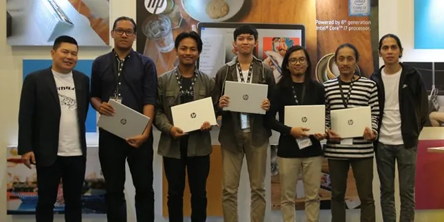 Angga Dwimas Sasongko dan Nicoline Bagi-Bagi Ilmu dengan Calon Content Creator