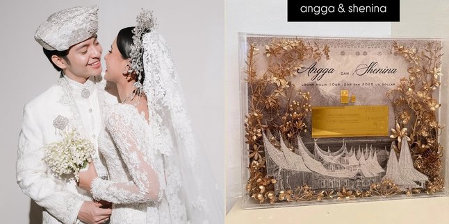 Angga Yunanda & Shenina Cinnamon Officially Married with Minang Customs, Gold and Dollar Bride Price Becomes the Focus