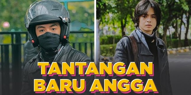 Angga Yunanda Struggles to Ride a Big Motorcycle While Filming 'Antares'