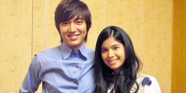 Annisa Pohan Uploads Old Photo with Lee Min Ho, Actor's Height Questioned