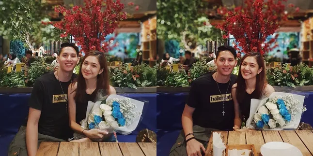 Anniv ke-8, Mikha Tambayong & Daniel Wenas Tukar Kado Manis