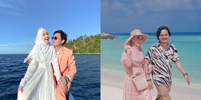 2 Year Wedding Anniversary - Patiently Waiting for a Baby, Here are 8 Romantic Photos of Anisa Rahma & Husband Every Day