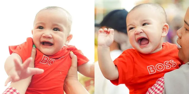 Anteng dan Menggemaskan Saat Liburan ke Disneyland, Potret Rayyanza yang Bahagia Banget Hingga Tertawa Lepas Sambil Mainkan Kacamata Hitam