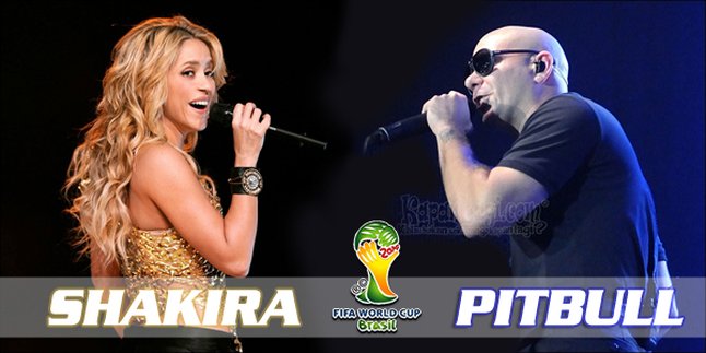 Anthem Piala Dunia Brazil, Lebih Cocok Lagu Pitbull Atau Shakira?