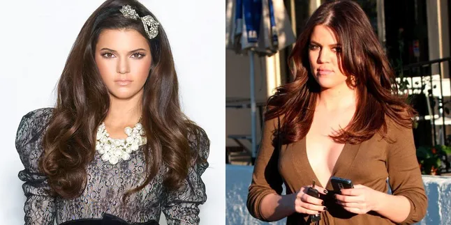Apa Bedanya Kendall Jenner - Khloe Kardashian Saat Makan?