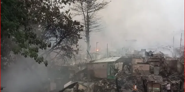 Api Melalap 500 Bangunan, Begini Kronologi Lengkap Kebakaran di Kemayoran
