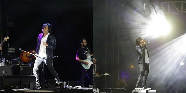 Ari Lasso Bersama Dewa 19 Bermandikan Cahaya Lampu Ponsel di We The Fest 2019