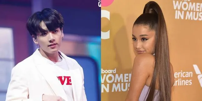 Ariana Grande Jadikan Selfienya Dengan Jungkook BTS Sebagai Lockscreen HP Ariana Grande Jadikan Selfienya Dengan Jungkook BTS Sebagai Lockscreen HP