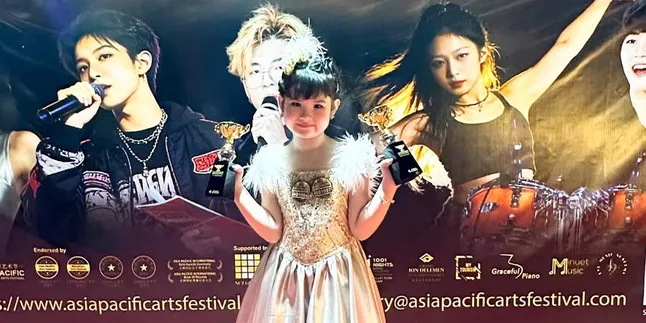 Ariana Ivy Wins 2 Awards at the International Event, Brings Honor to Indonesia