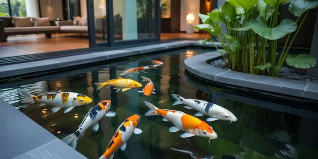 Arti Mimpi Ada Kolam Ikan Didalam Rumah: Makna dan Tafsir Lengkap