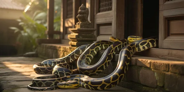 Arti Mimpi Banyak Ular di Depan Rumah: Tafsir dan Makna Spiritual