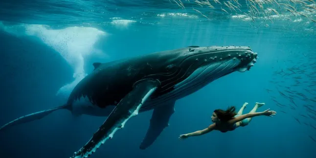 Arti Mimpi Berenang Bersama Ikan Besar: Makna dan Tafsir Lengkap