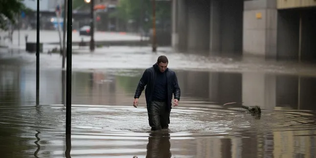 Arti Mimpi Berjalan di Air Banjir: Makna dan Tafsir Lengkap