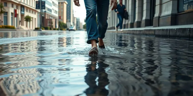 Arti Mimpi Berjalan di Genangan Banjir: Makna dan Tafsir Lengkap