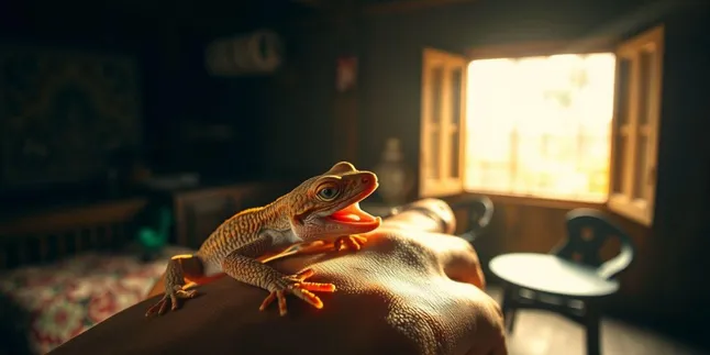 Arti Mimpi Digigit Cicak: Makna dan Tafsir Lengkap