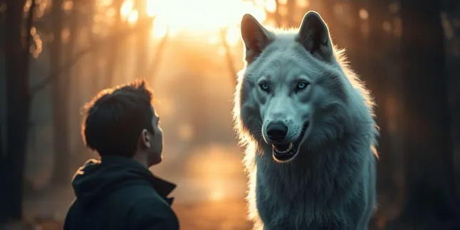 Arti Mimpi Digigit Serigala Putih: Makna dan Tafsir Lengkap