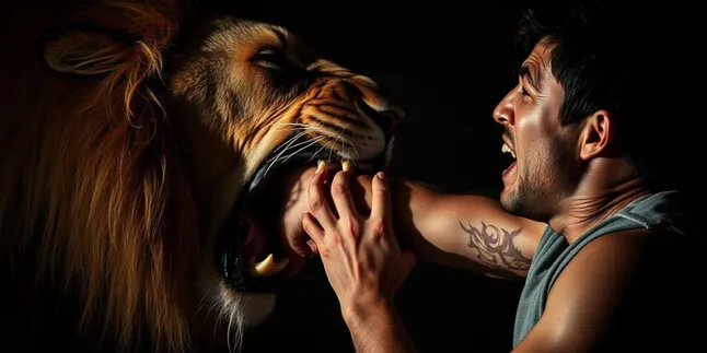 Arti Mimpi Digigit Singa: Makna dan Tafsir Lengkap