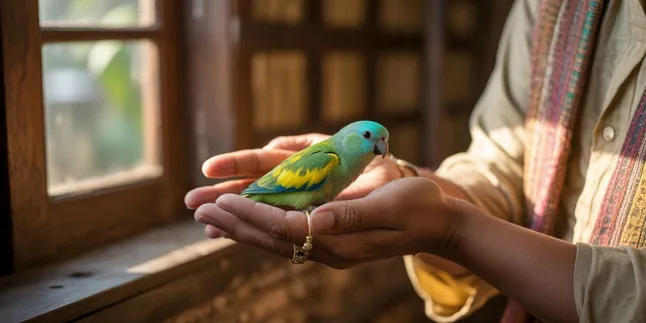 Arti Mimpi Dikasih Burung: Makna dan Tafsir Lengkap