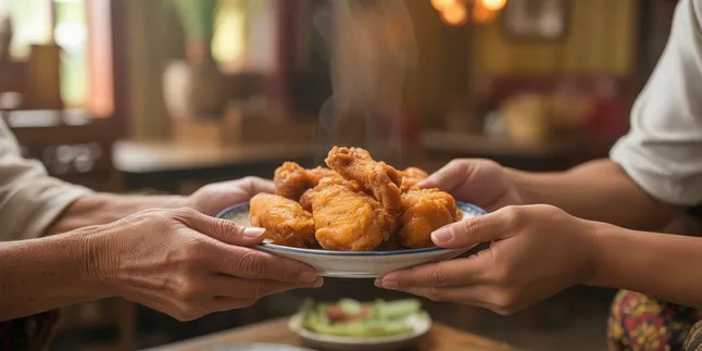 Arti Mimpi Dikasih Makan Ayam Goreng
