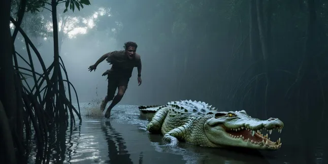 Arti Mimpi Dikejar Buaya Hijau: Makna dan Tafsir Lengkap