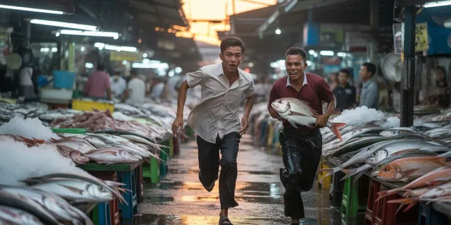 Arti Mimpi Dikejar Penjual Ikan: Makna dan Tafsir Lengkap