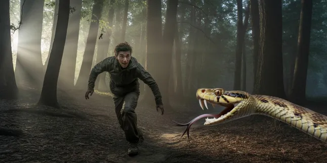 Arti Mimpi Dikejar Ular Derik: Tafsir Lengkap dan Makna Mendalam