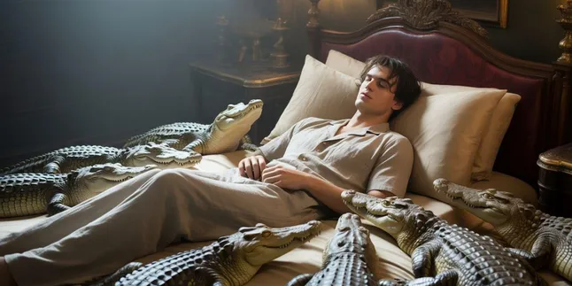 Arti Mimpi Dikepung Buaya: Makna dan Tafsir Lengkap