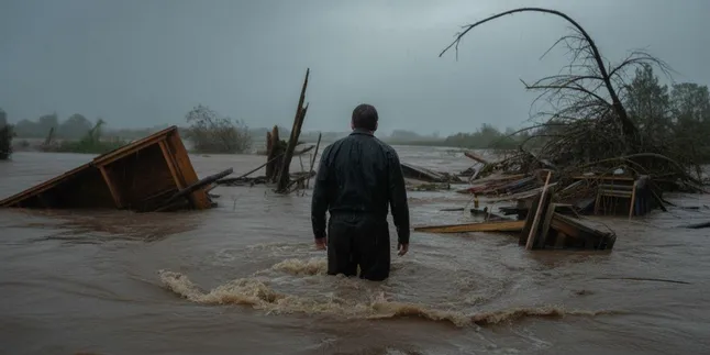 Arti Mimpi Diterjang Banjir Bandang: Makna dan Tafsir Lengkap