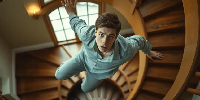 Arti Mimpi Jatuh dari Tangga: Makna dan Tafsir yang Perlu Diketahui