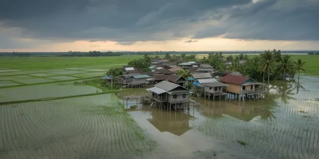 Arti Mimpi Kampung Halaman Banjir: Makna dan Tafsir Lengkap