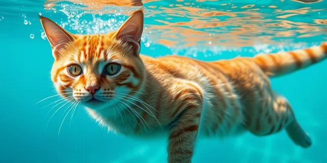 Arti Mimpi Kucing Berenang: Tafsir Lengkap dan Maknanya