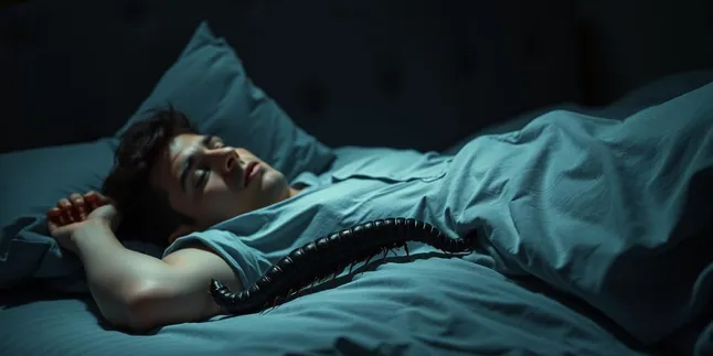 Arti Mimpi Lipan Merayap di Tubuh: Makna dan Tafsir Lengkap